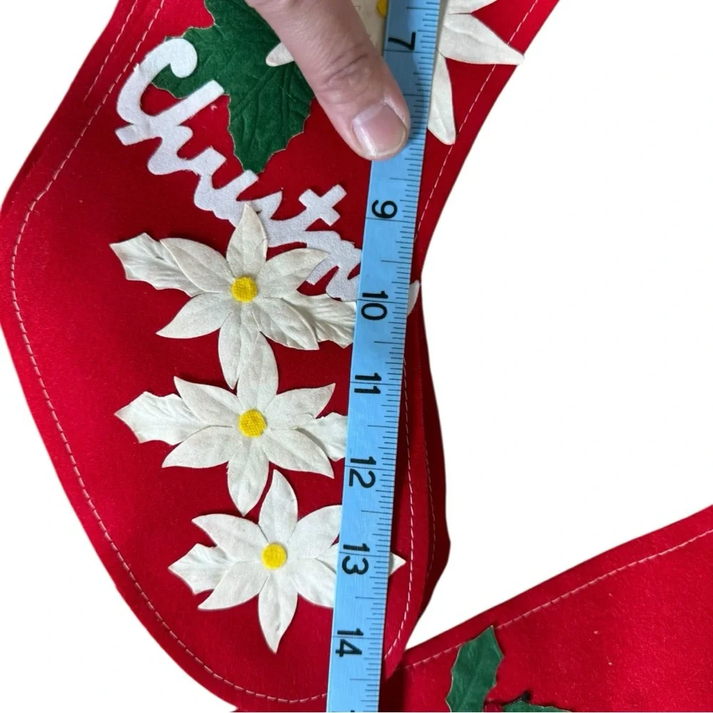 Vintage Appliqué Christmas Stockings Four‎